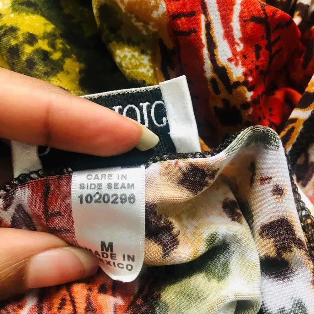 Vintage y2k By Choice surplice wrap sleeveless top. Size M - Picture 4 of 4